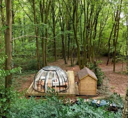 Le Dome De - Nuit Insolite Dans Les Bois Кемпинг Намюр